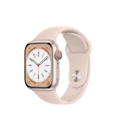 Apple Watch S8 LTE 41mm viền nhôm dây silicone